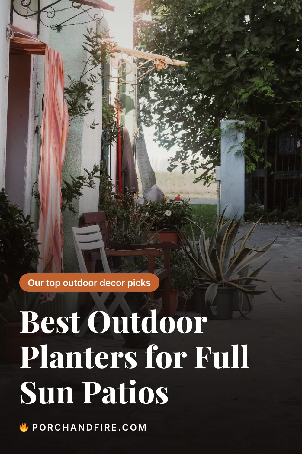 Best Outdoor Planters for Full Sun Patios