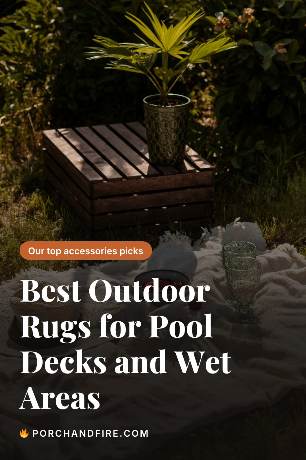 Best Outdoor Rugs for Pool Decks and Wet Areas