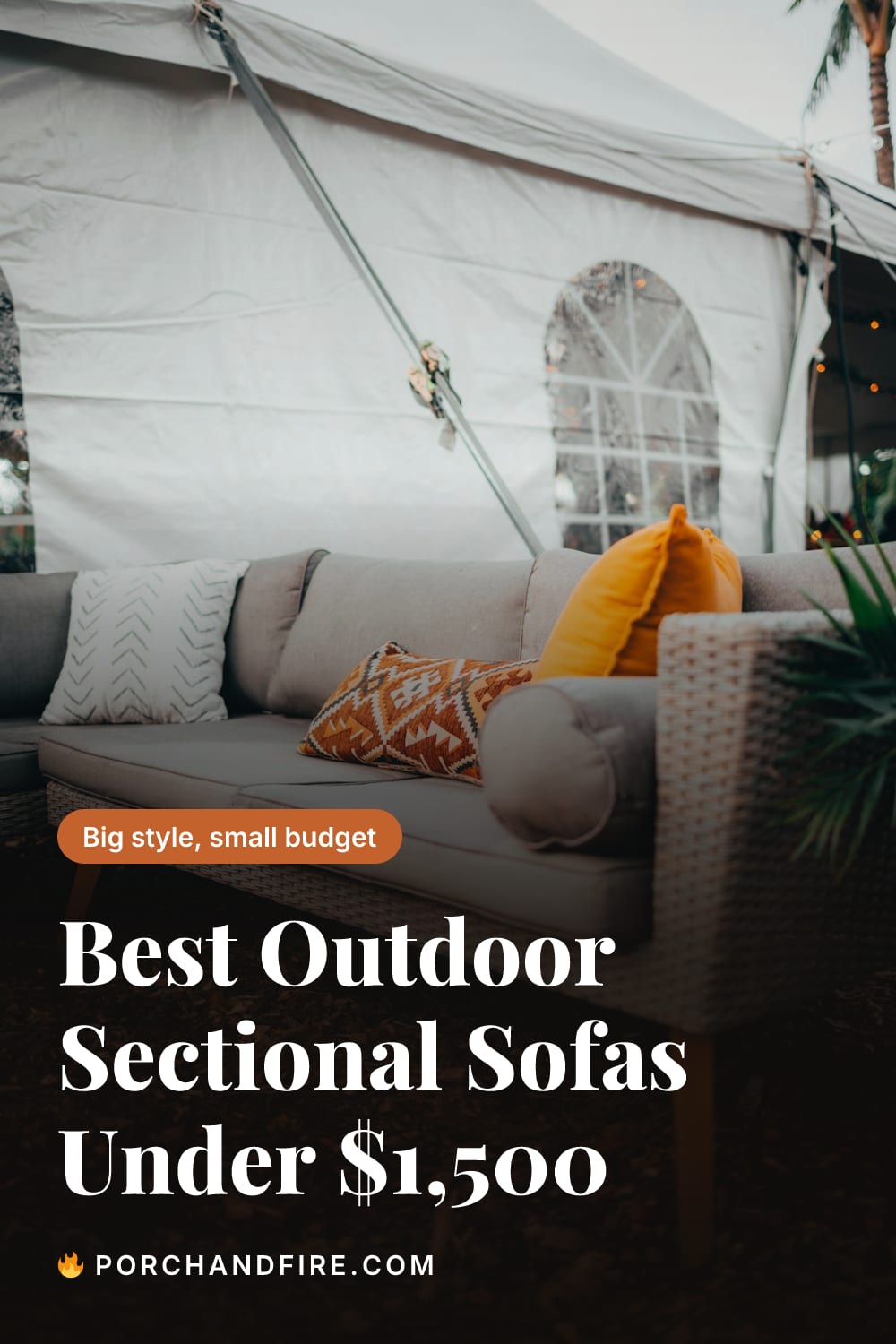 Best Outdoor Sectional Sofas Under $1,500