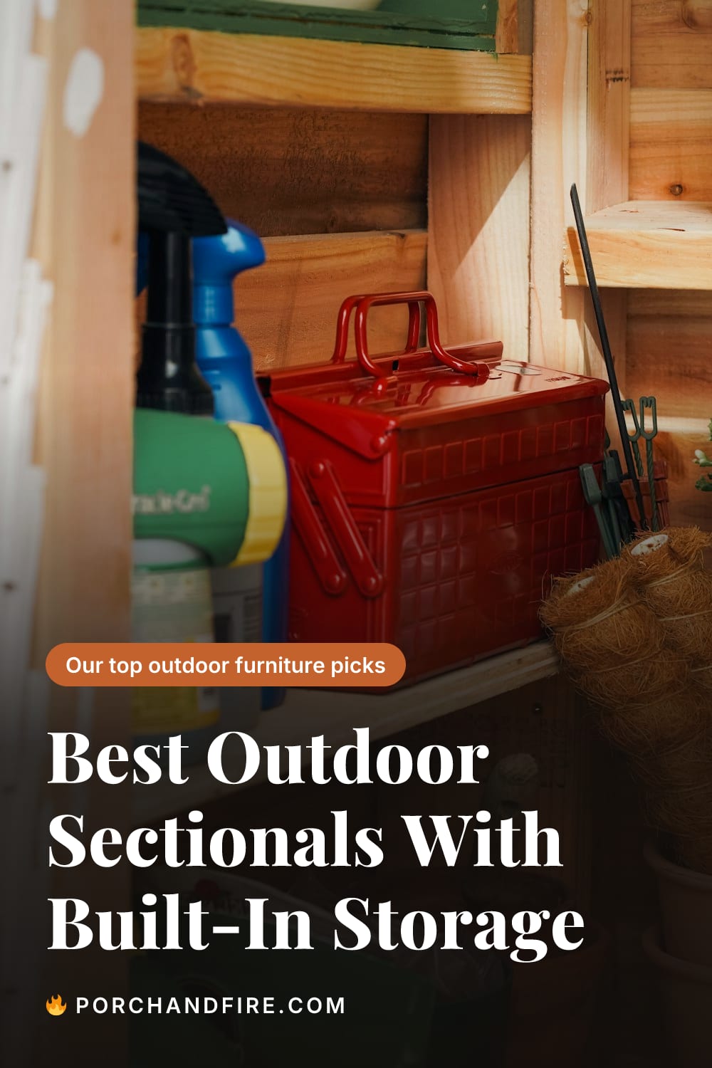Best Outdoor Sectionals With Built-In Storage