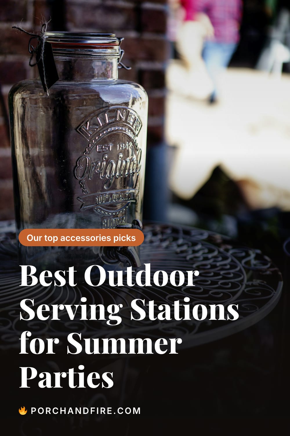 Best Outdoor Serving Stations for Summer Parties