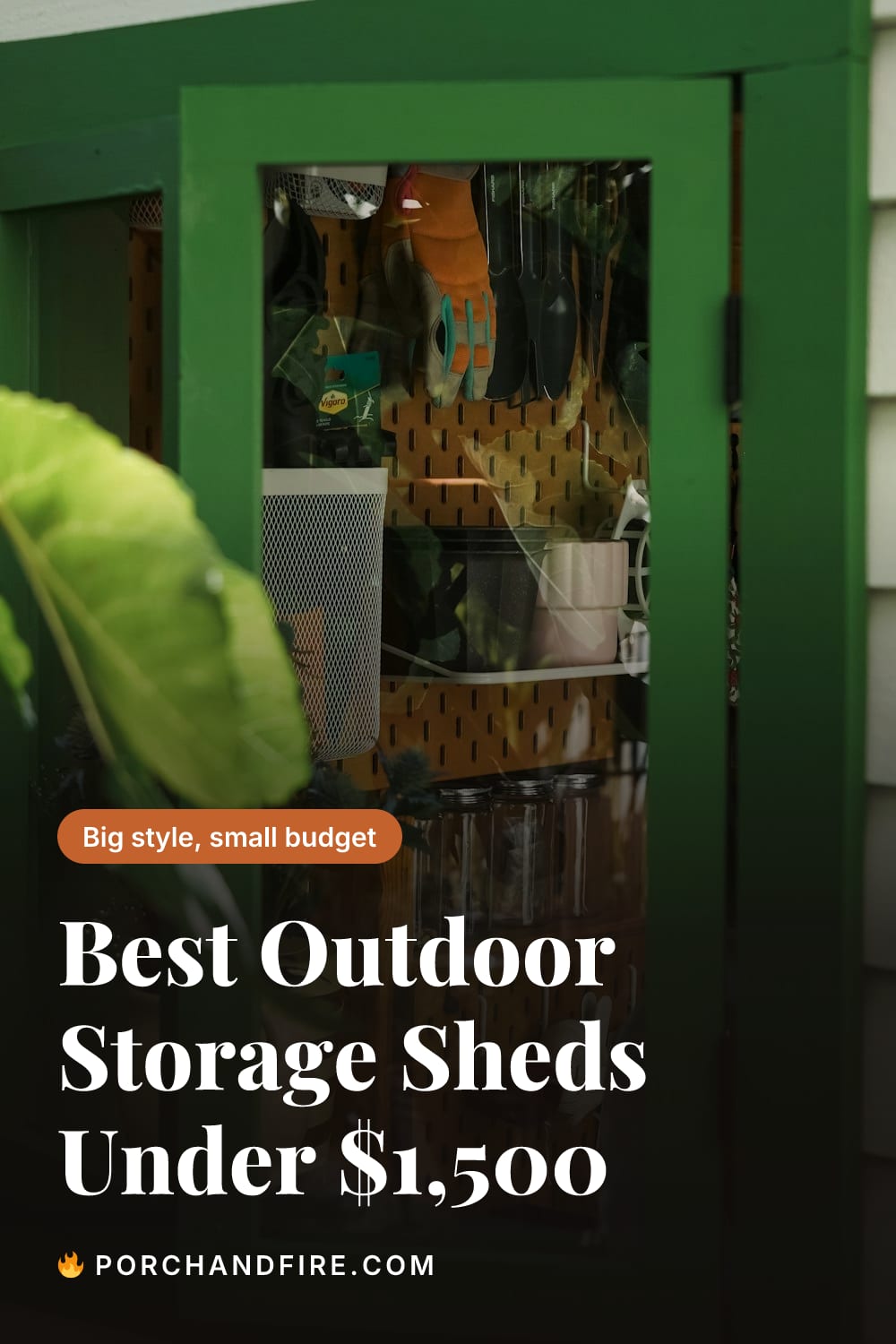 Best Outdoor Storage Sheds Under $1,500