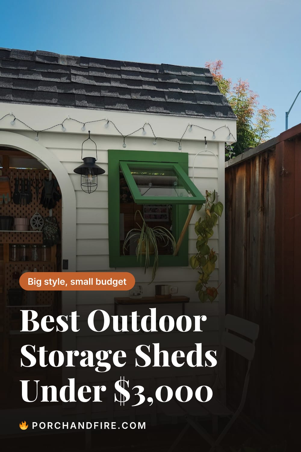 Best Outdoor Storage Sheds Under $3,000