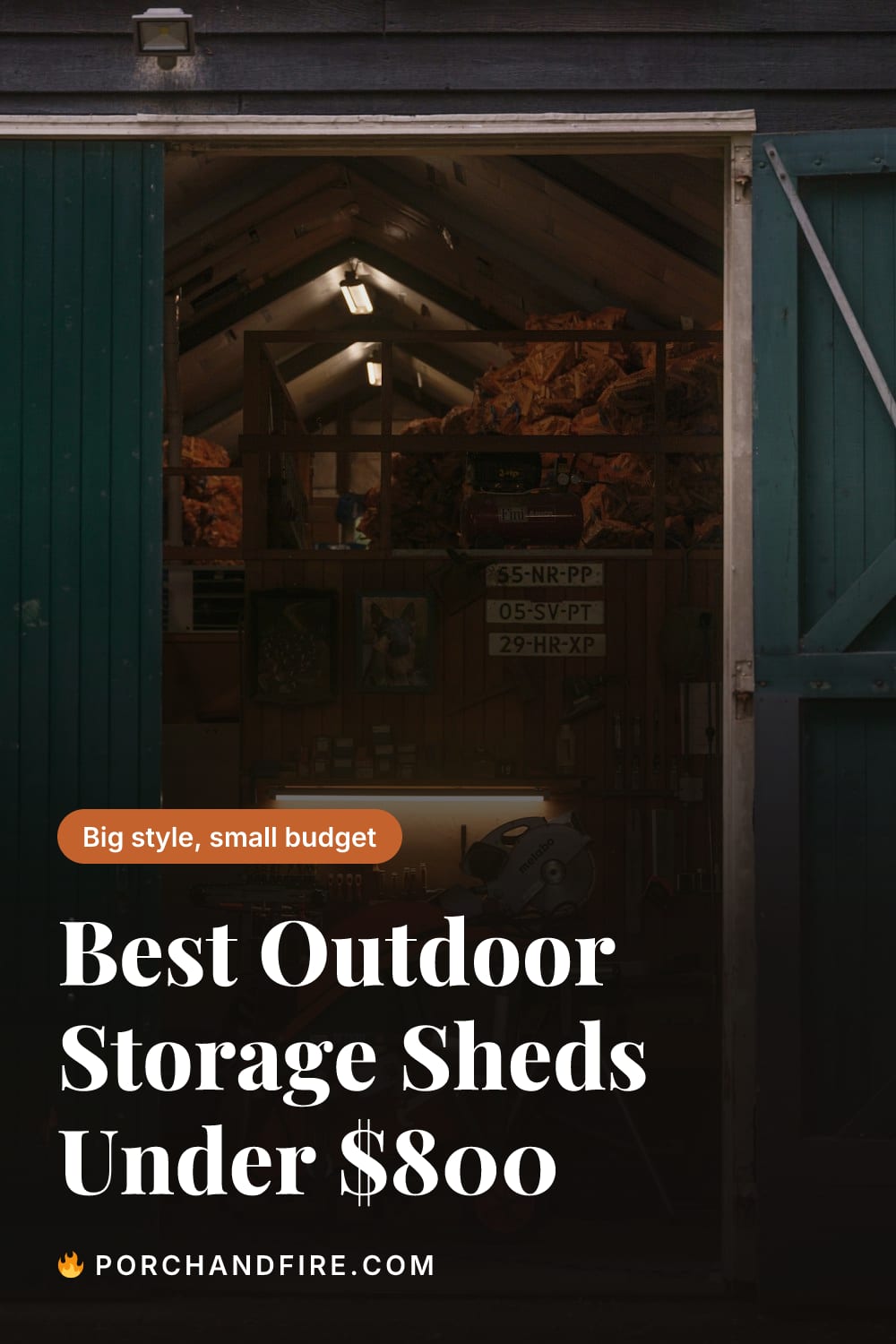 Best Outdoor Storage Sheds Under $800