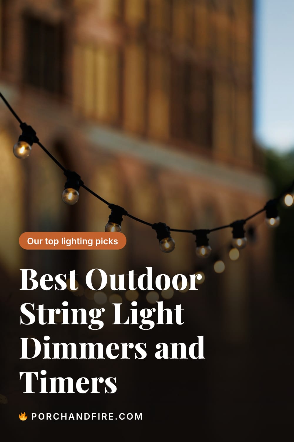 Best Outdoor String Light Dimmers and Timers