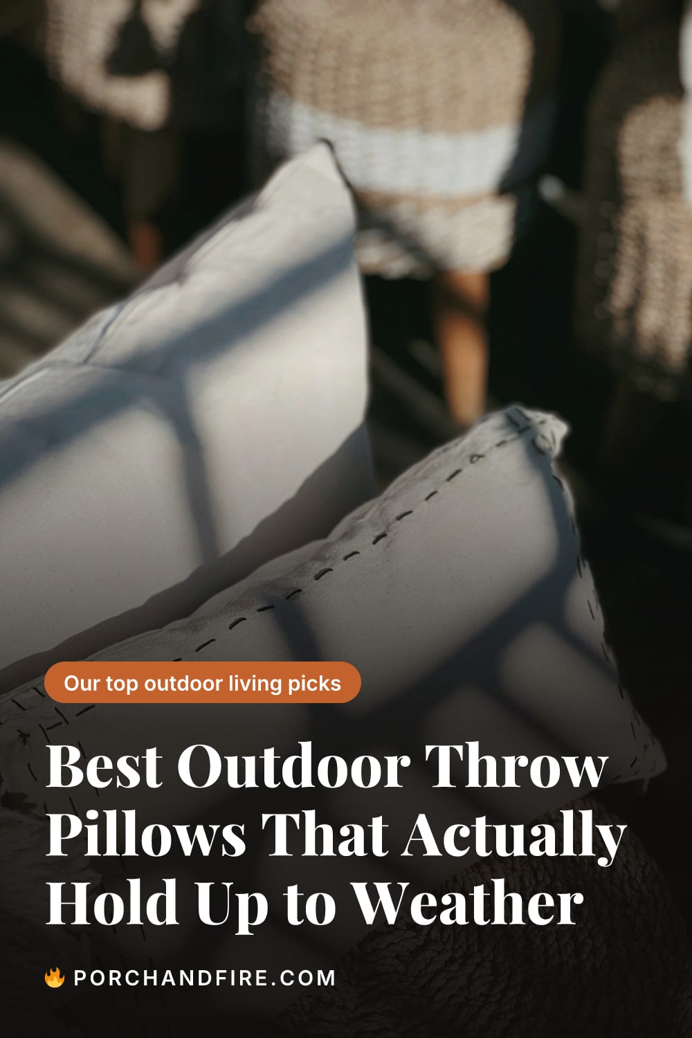 Best Outdoor Throw Pillows That Actually Hold Up to Weather