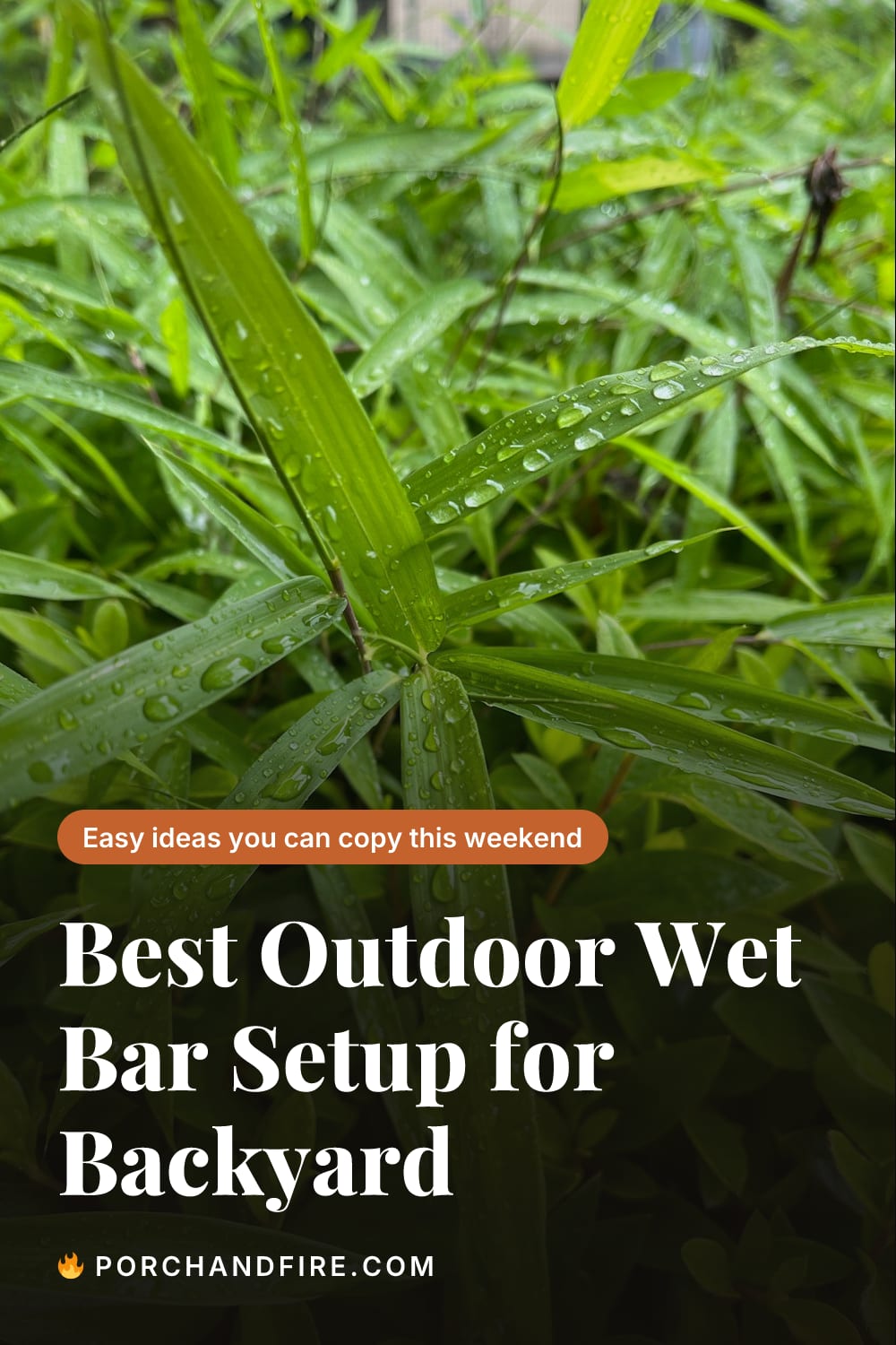 Best Outdoor Wet Bar Setup for Backyard