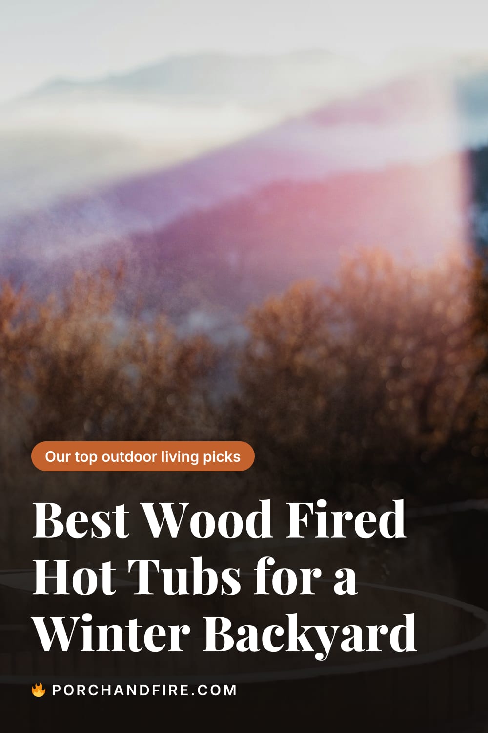 Best Wood Fired Hot Tubs for a Winter Backyard