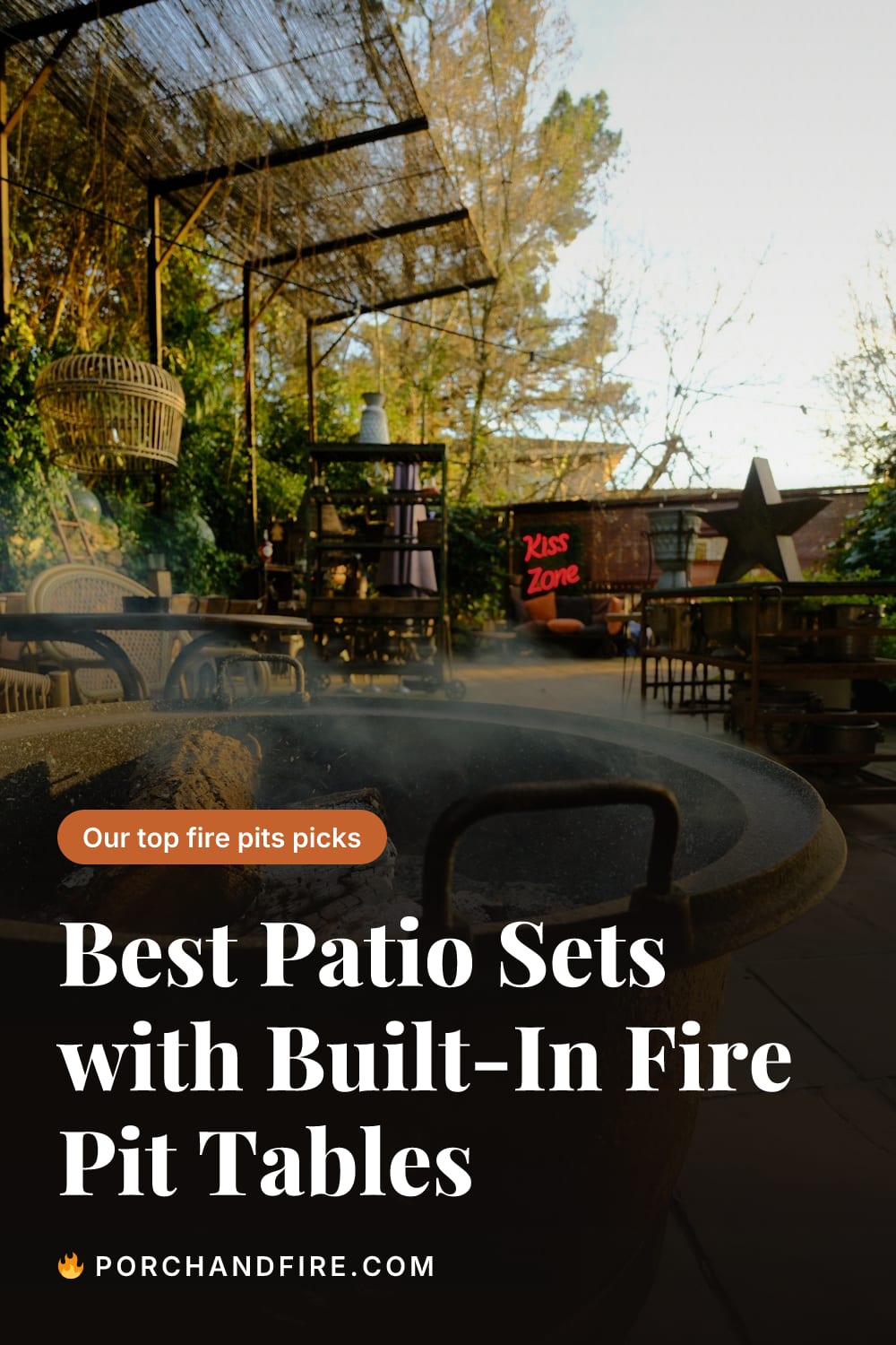Best Patio Sets with Built-In Fire Pit Tables 2026