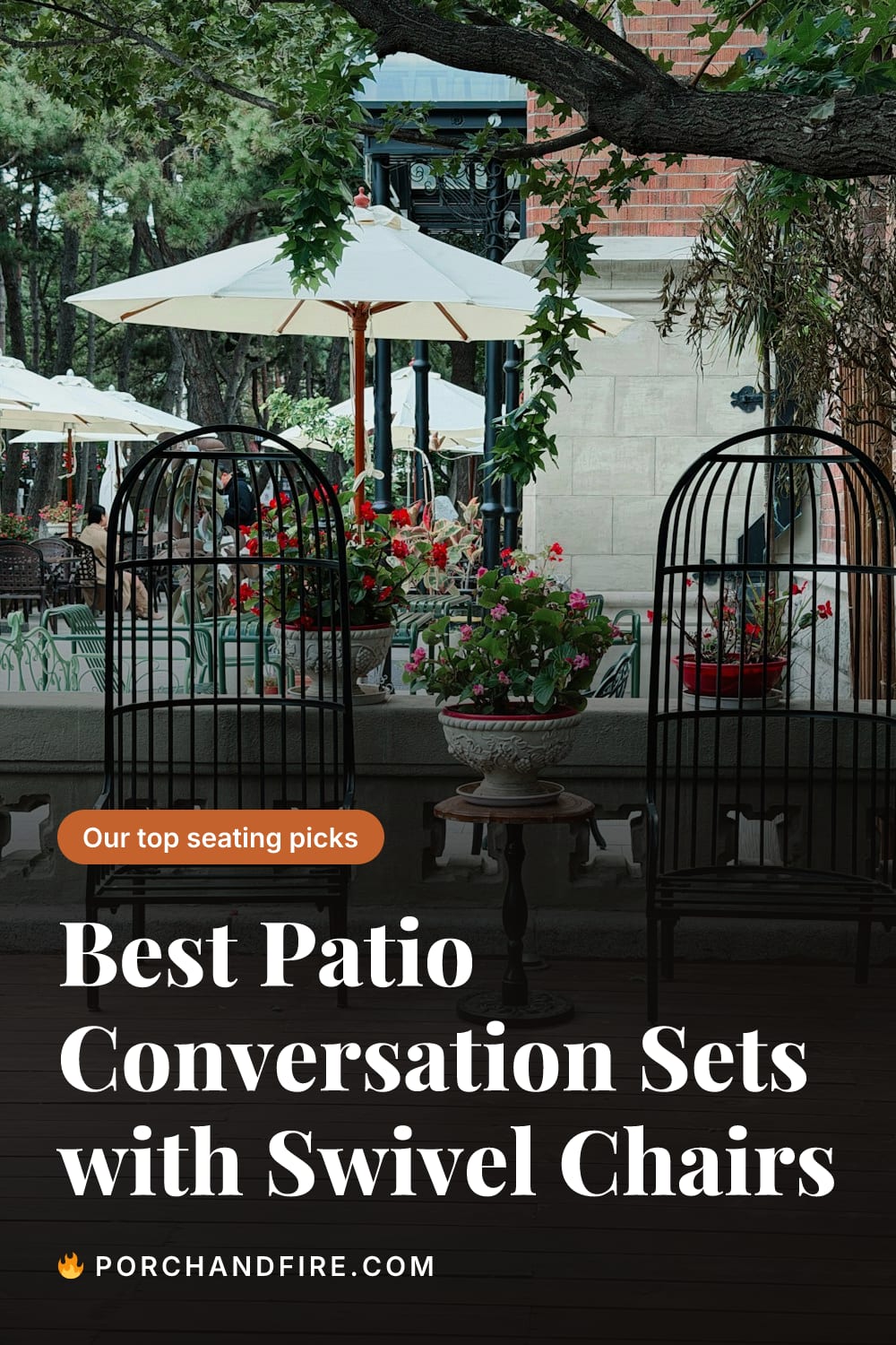Best Patio Conversation Sets with Swivel Chairs