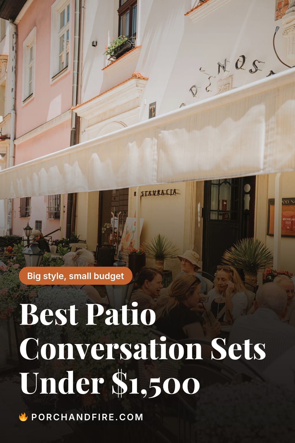 Best Patio Conversation Sets Under $1,500