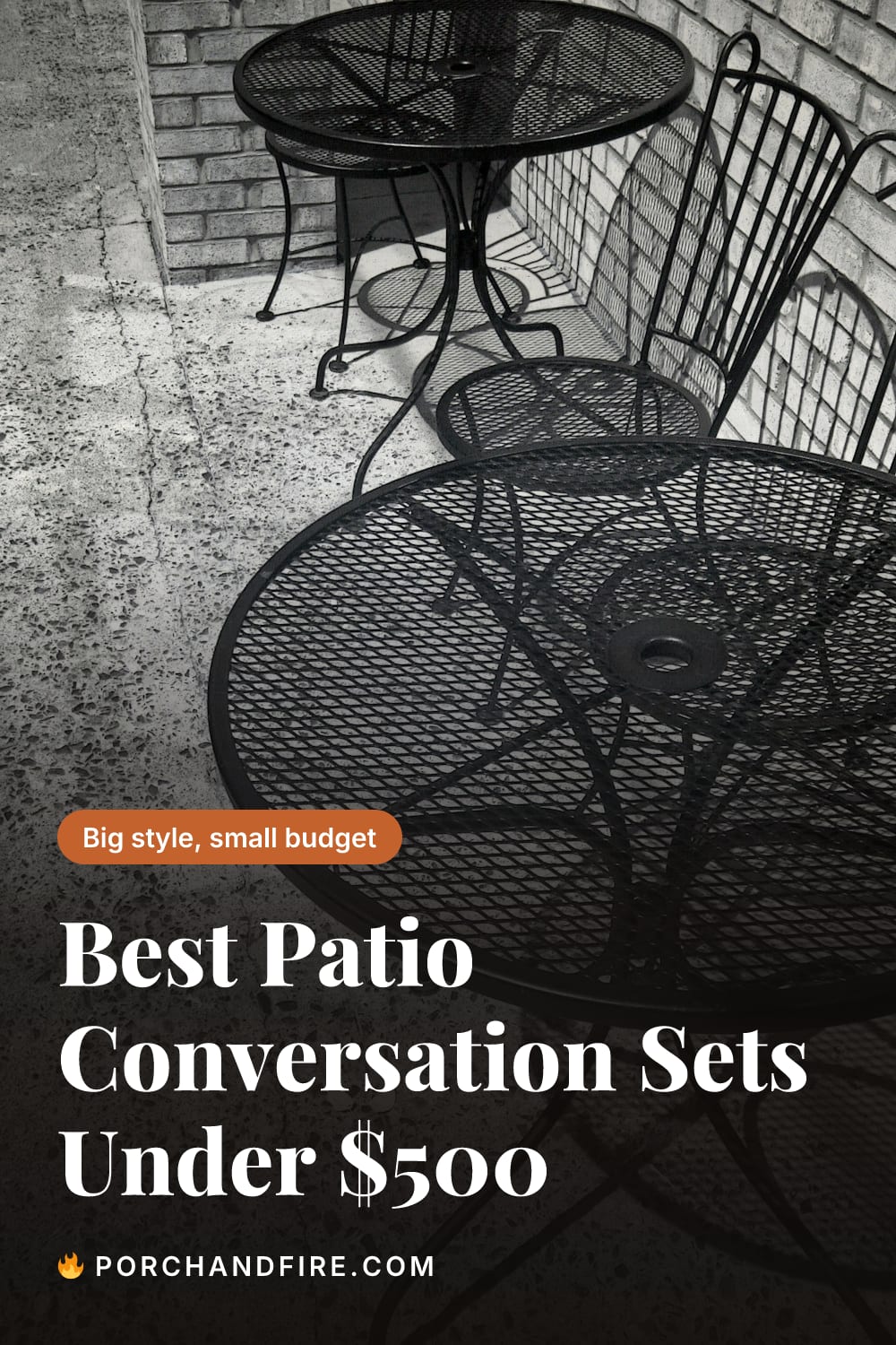 Best Patio Conversation Sets Under $500