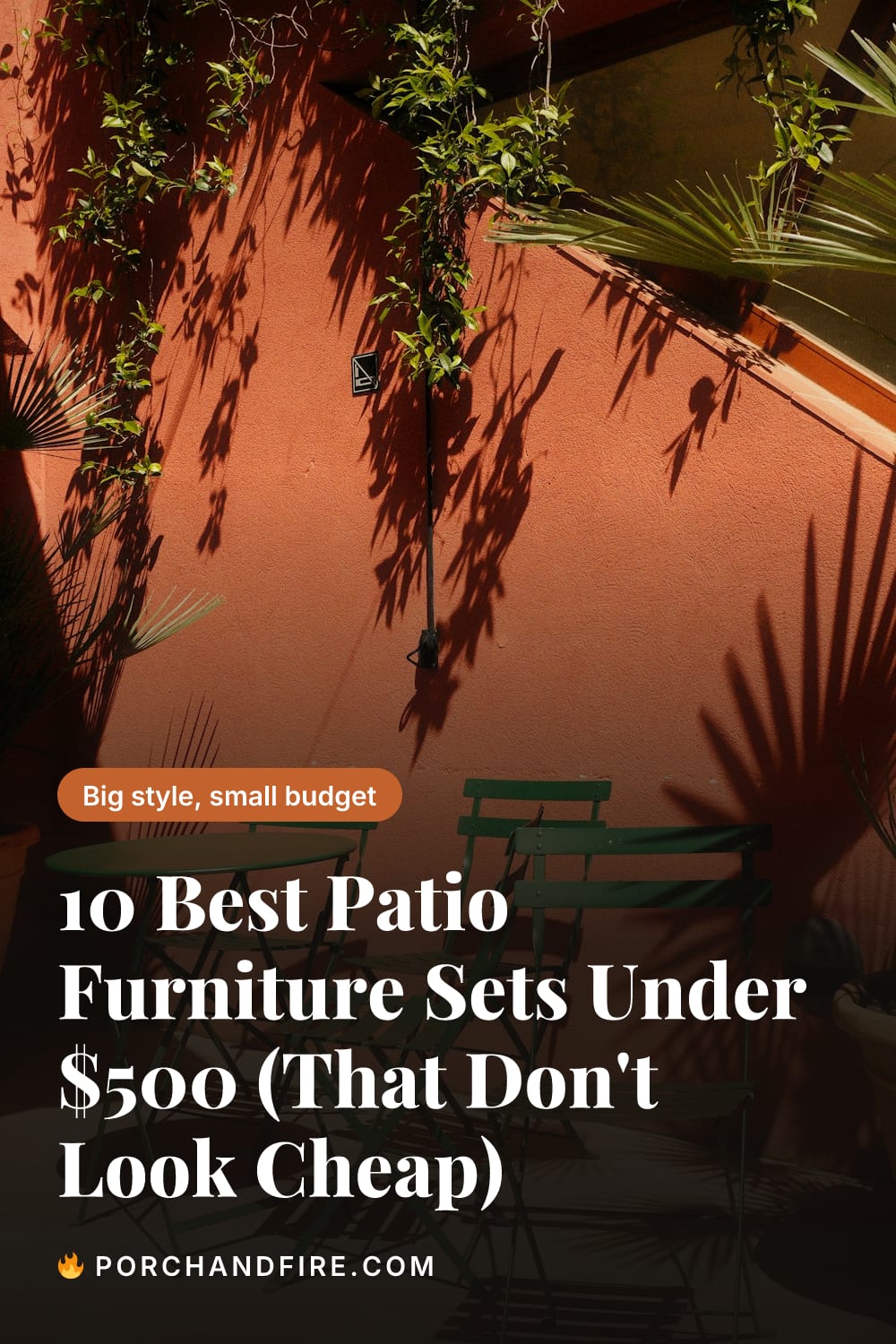 10 Best Patio Furniture Sets Under $500 (That Don't Look Cheap)