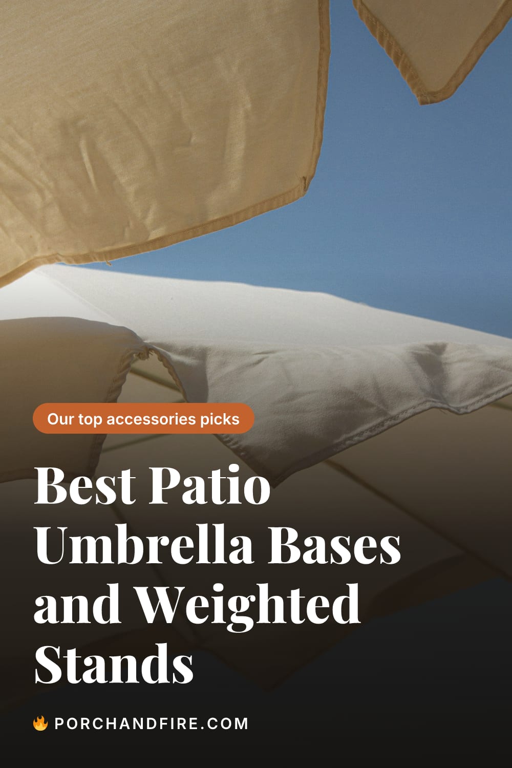 Best Patio Umbrella Bases and Weighted Stands