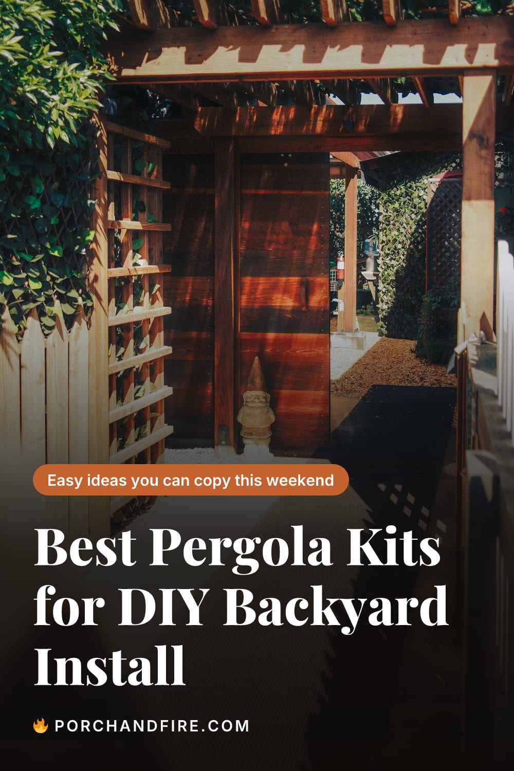 Best Pergola Kits for DIY Backyard Install
