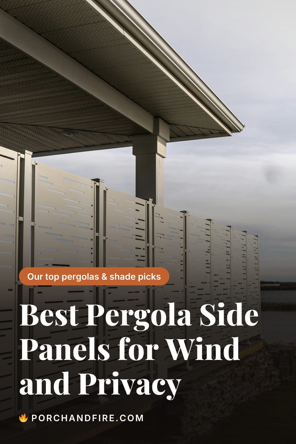 Best Pergola Side Panels for Wind and Privacy