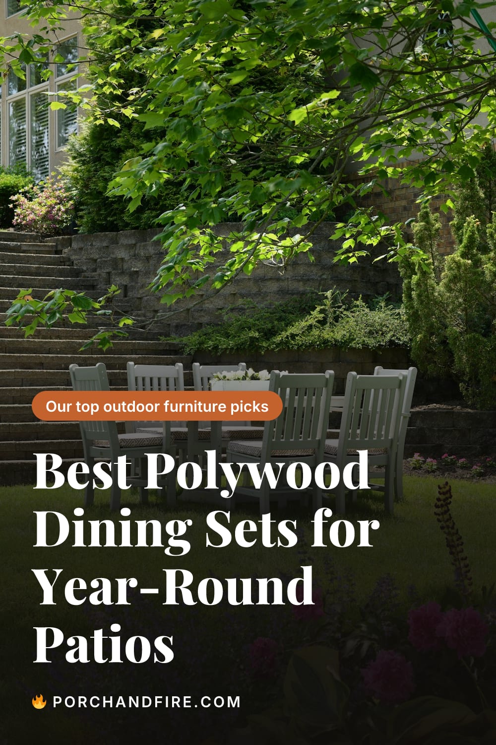 Best Polywood Dining Sets for Year-Round Patios