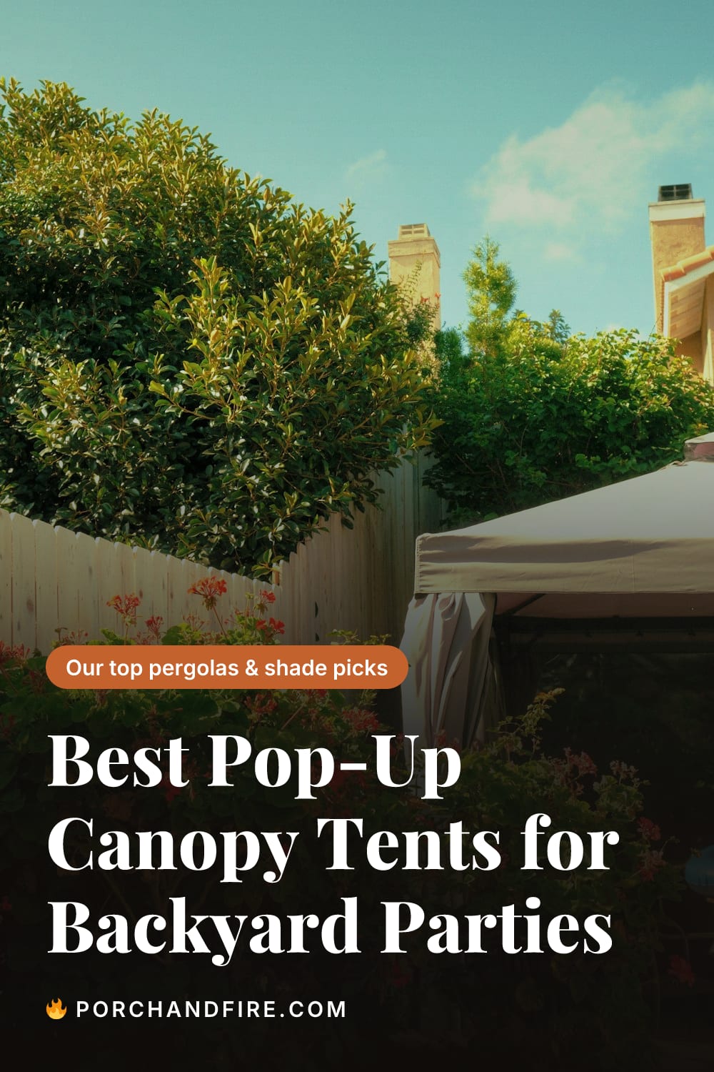 Best Pop-Up Canopy Tents for Backyard Parties