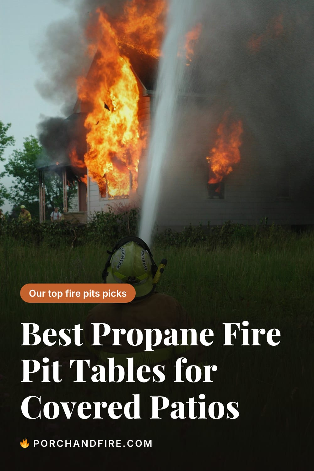 Best Propane Fire Pit Tables for Covered Patios