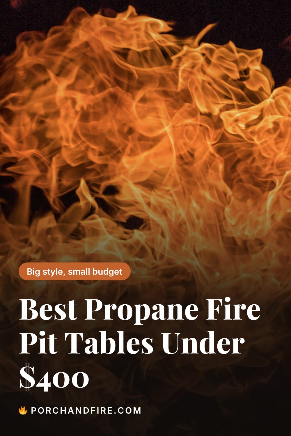 Best Propane Fire Pit Tables Under $400