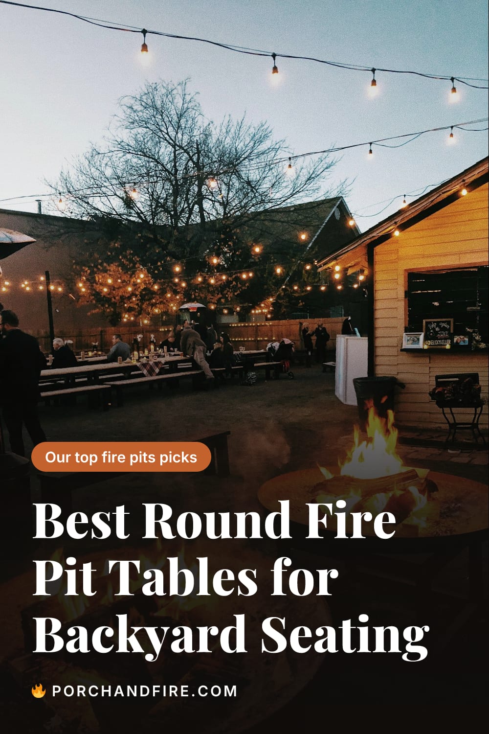 Best Round Fire Pit Tables for Backyard Seating