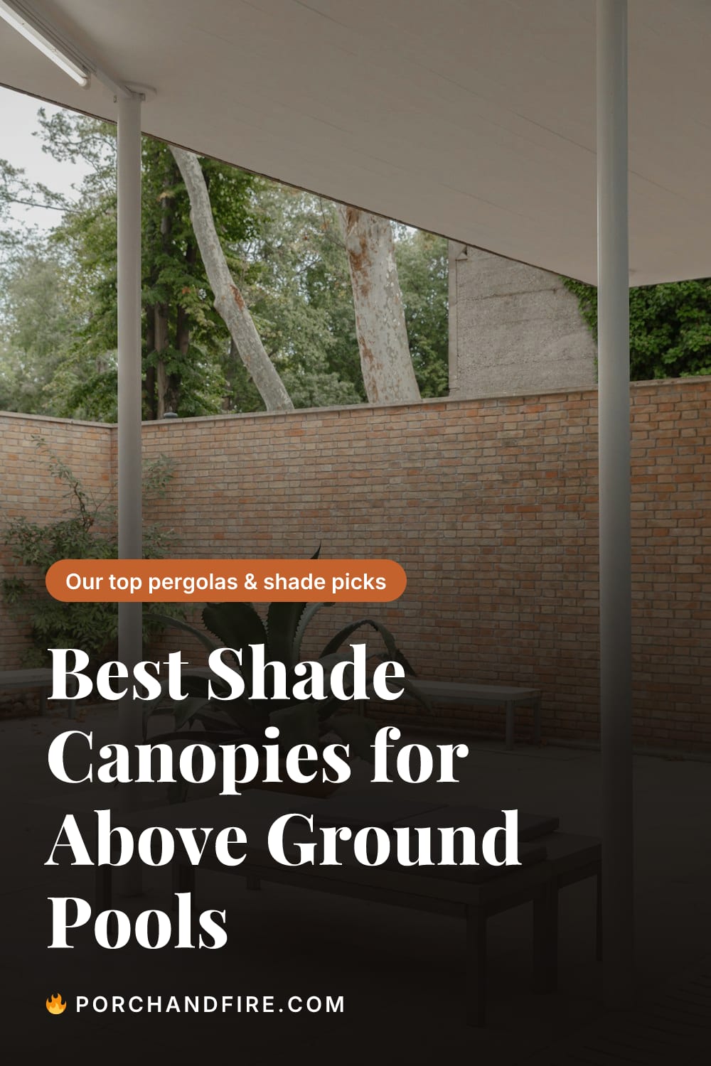 Best Shade Canopies for Above Ground Pools