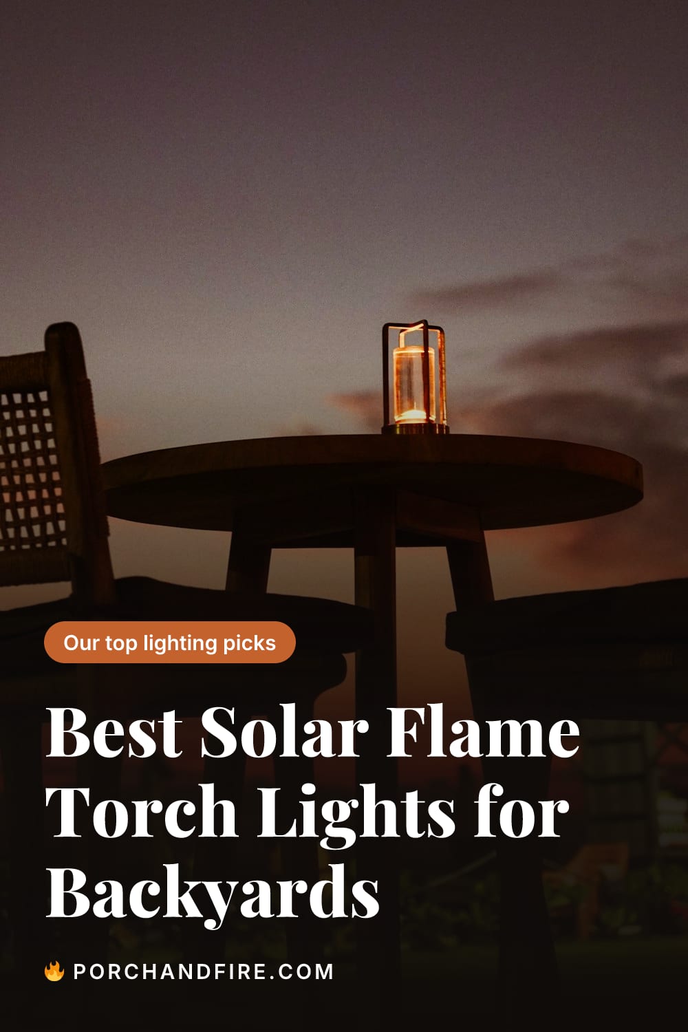 Best Solar Flame Torch Lights for Backyards