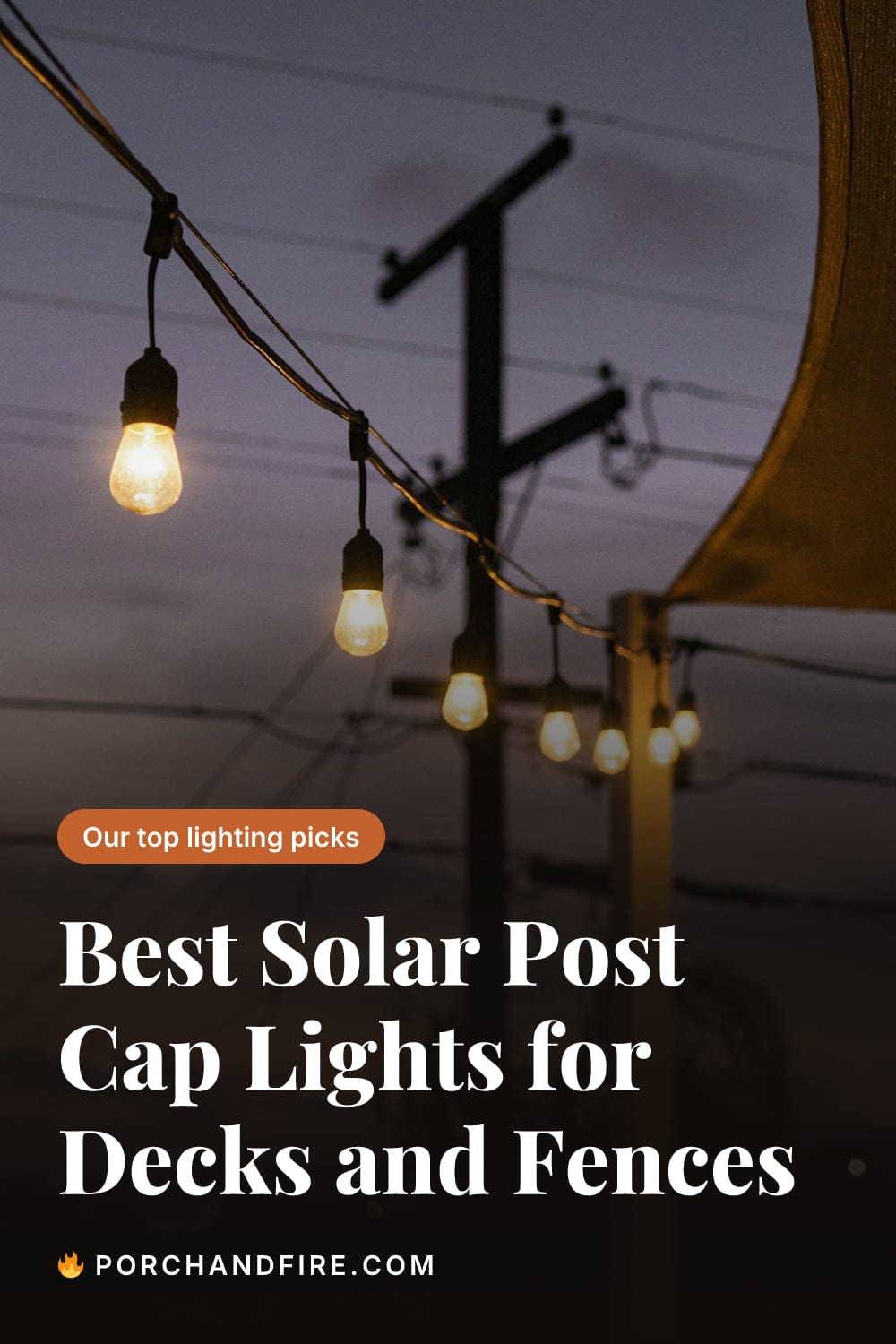 Best Solar Post Cap Lights for Decks and Fences