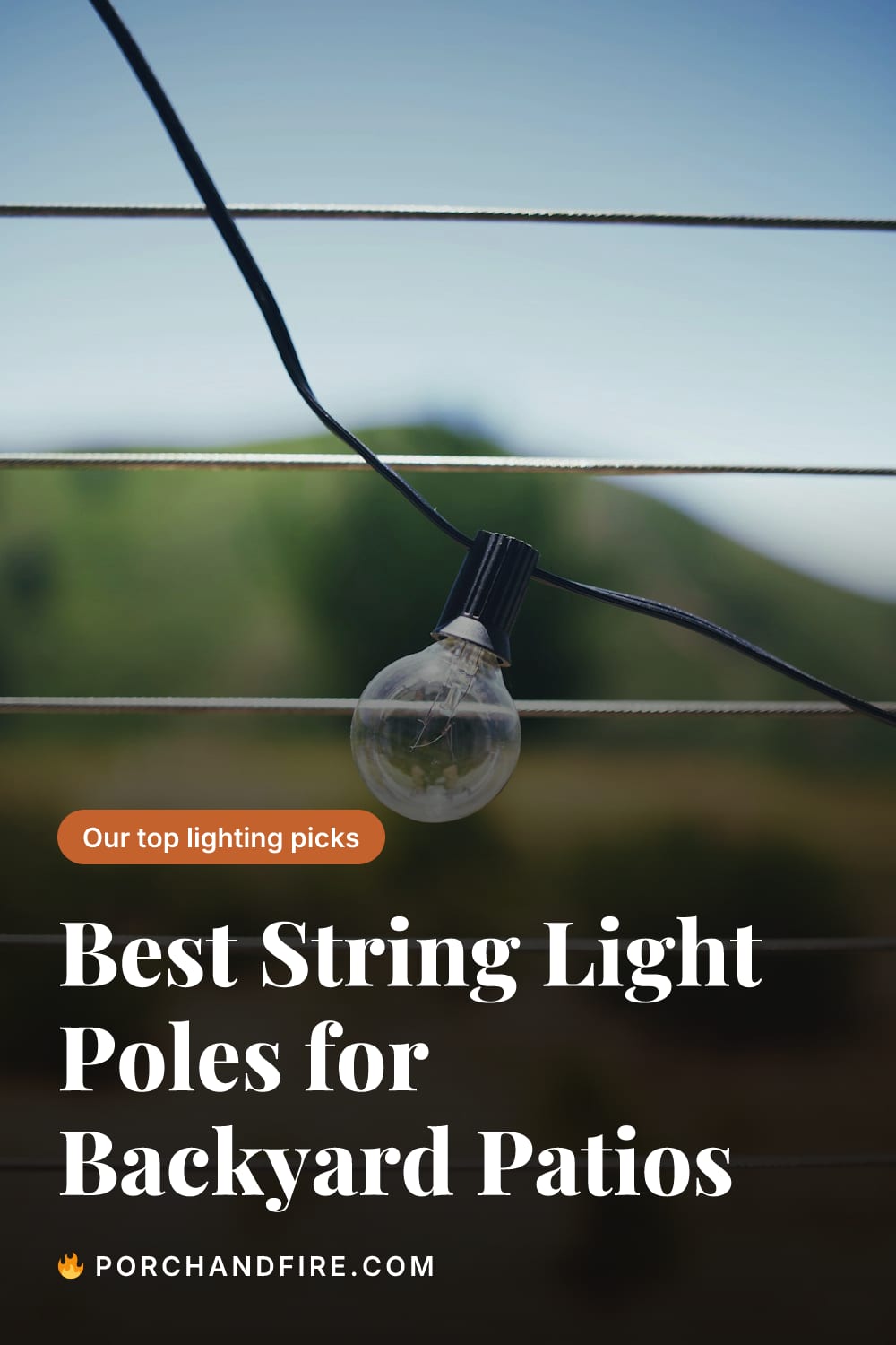 Best String Light Poles for Backyard Patios