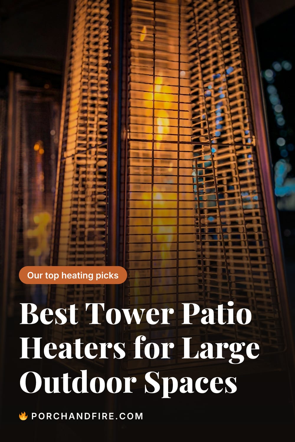 Best Tower Patio Heaters for Large Outdoor Spaces