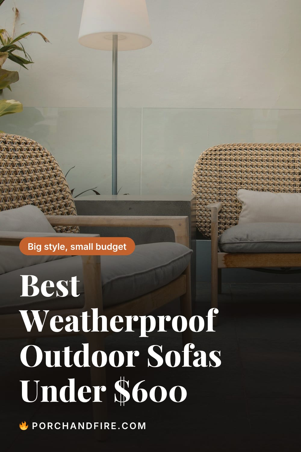 Best Weatherproof Outdoor Sofas Under $600
