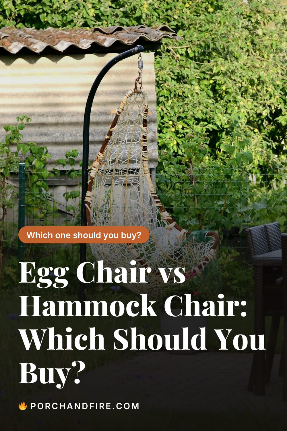 Egg Chair vs Hammock Chair: Which Should You Buy?