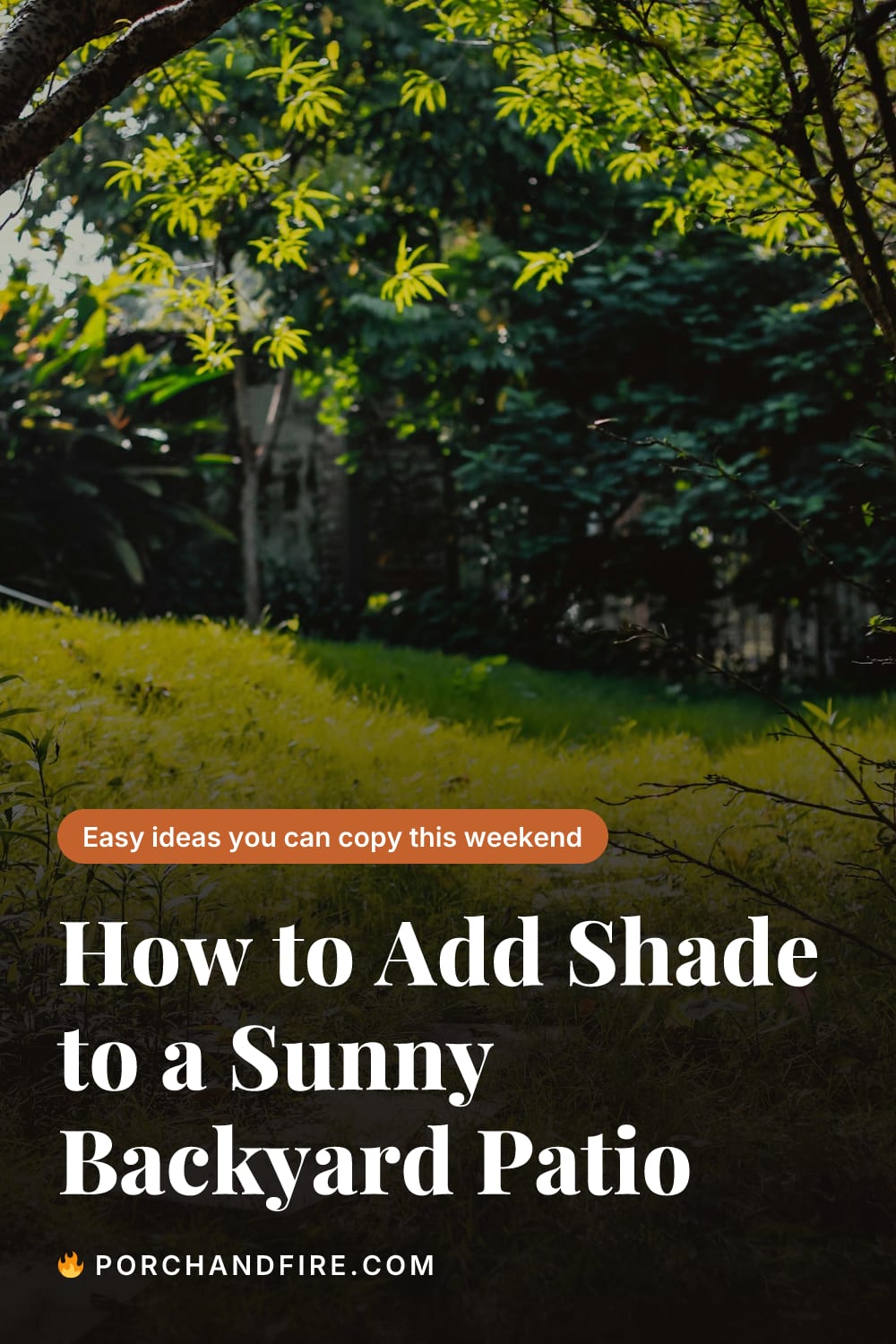 How to Add Shade to a Sunny Backyard Patio