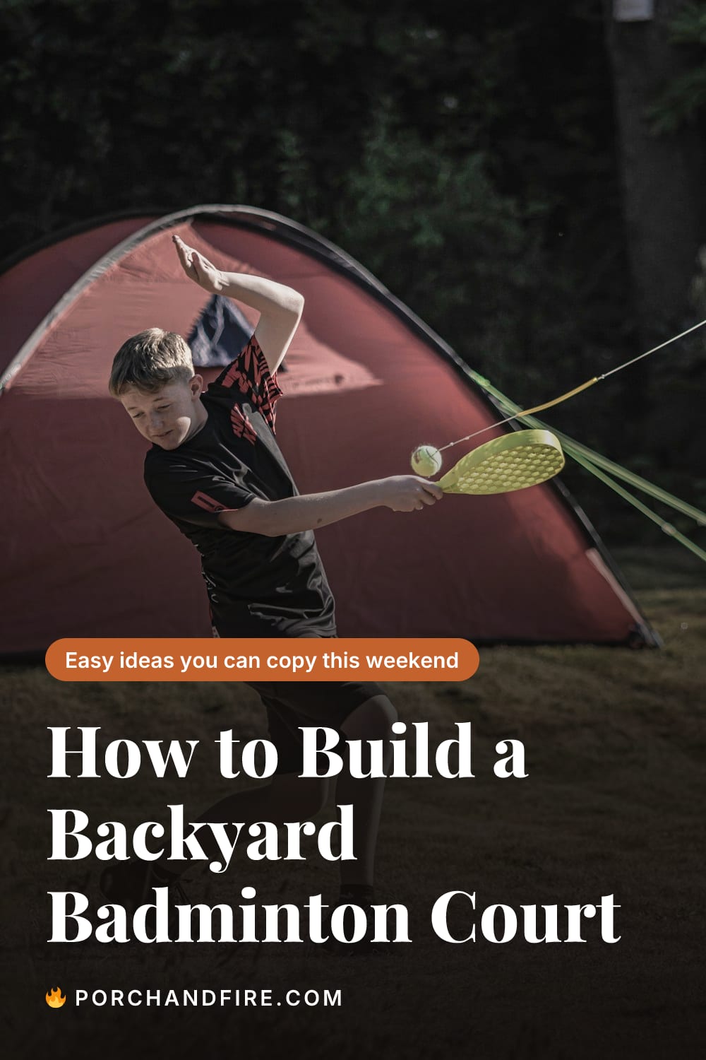 How to Build a Backyard Badminton Court
