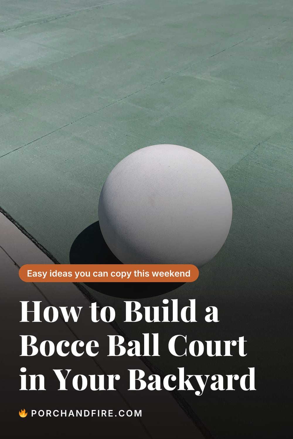 How to Build a Bocce Ball Court in Your Backyard