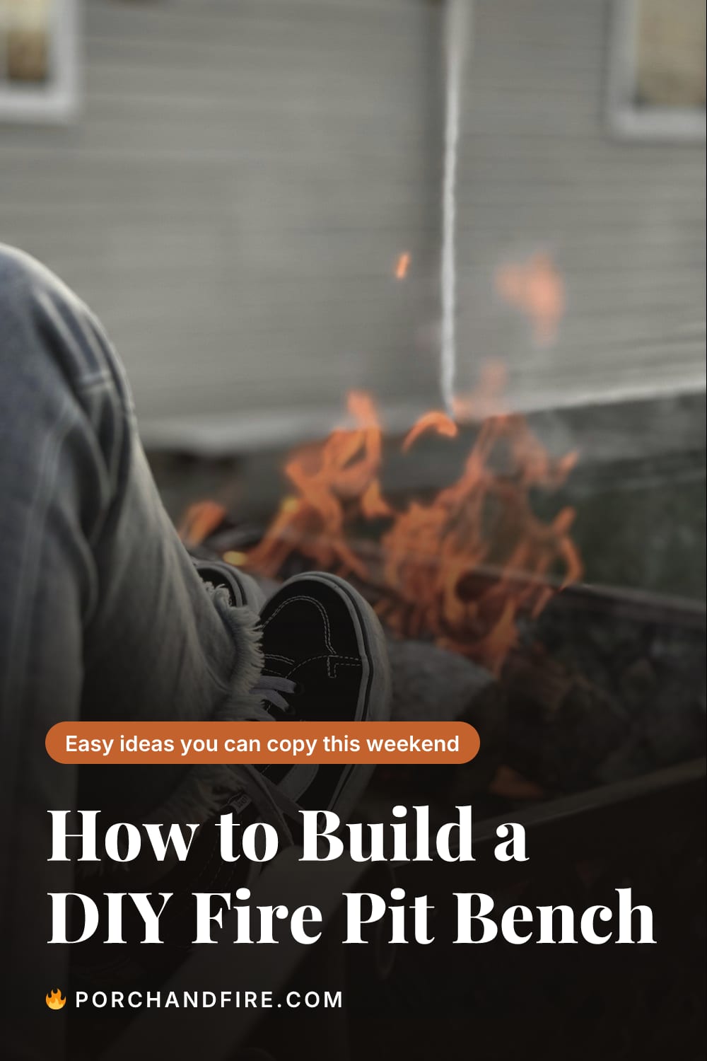 How to Build a DIY Fire Pit Bench