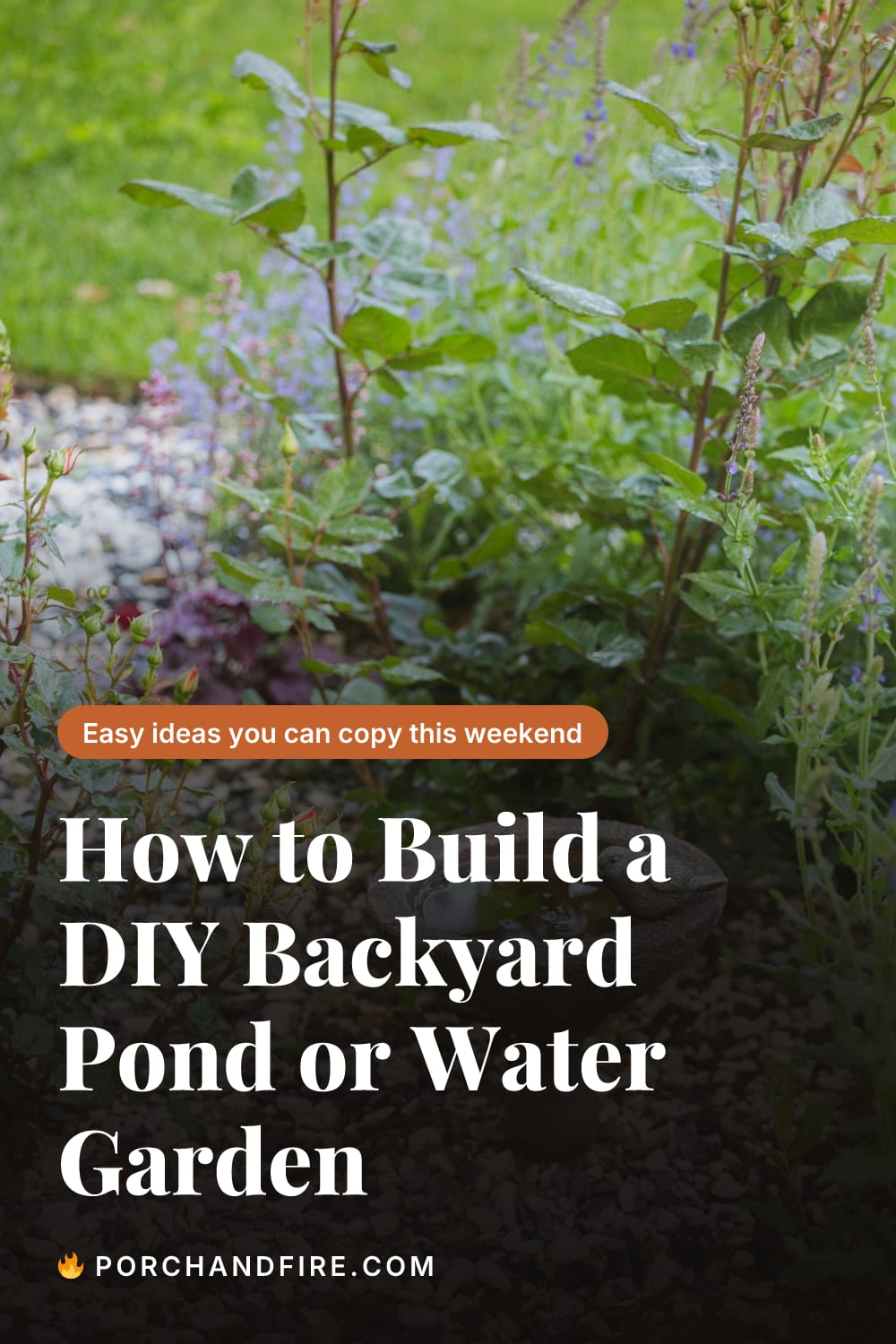 How to Build a DIY Backyard Pond or Water Garden