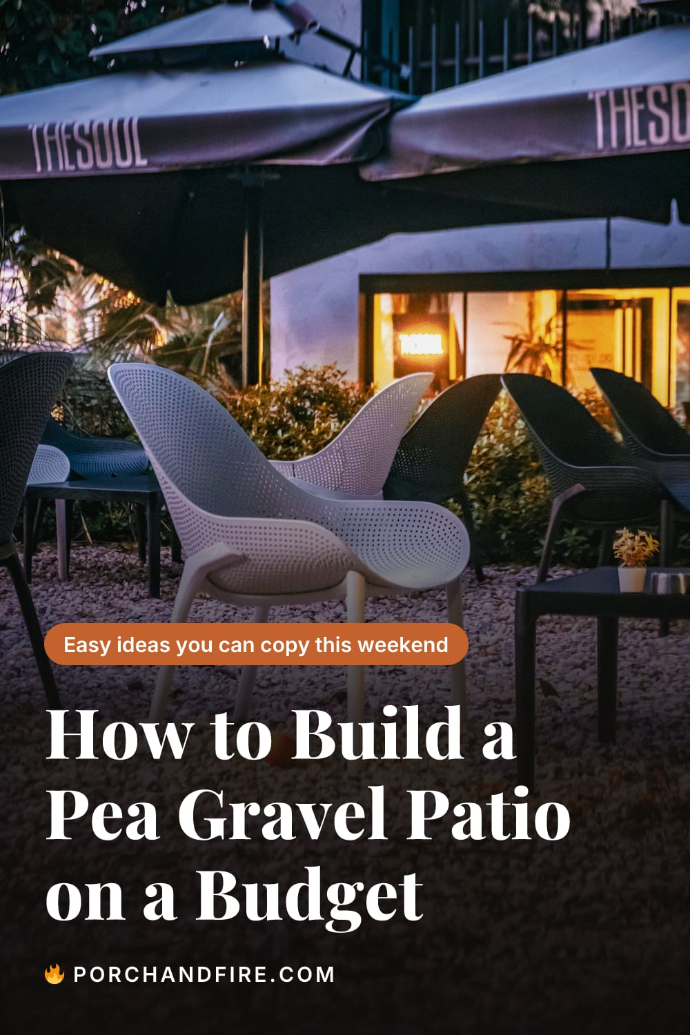 How to Build a Pea Gravel Patio on a Budget