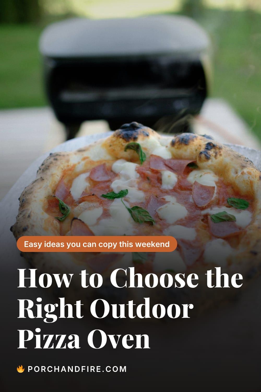 How to Choose the Right Outdoor Pizza Oven
