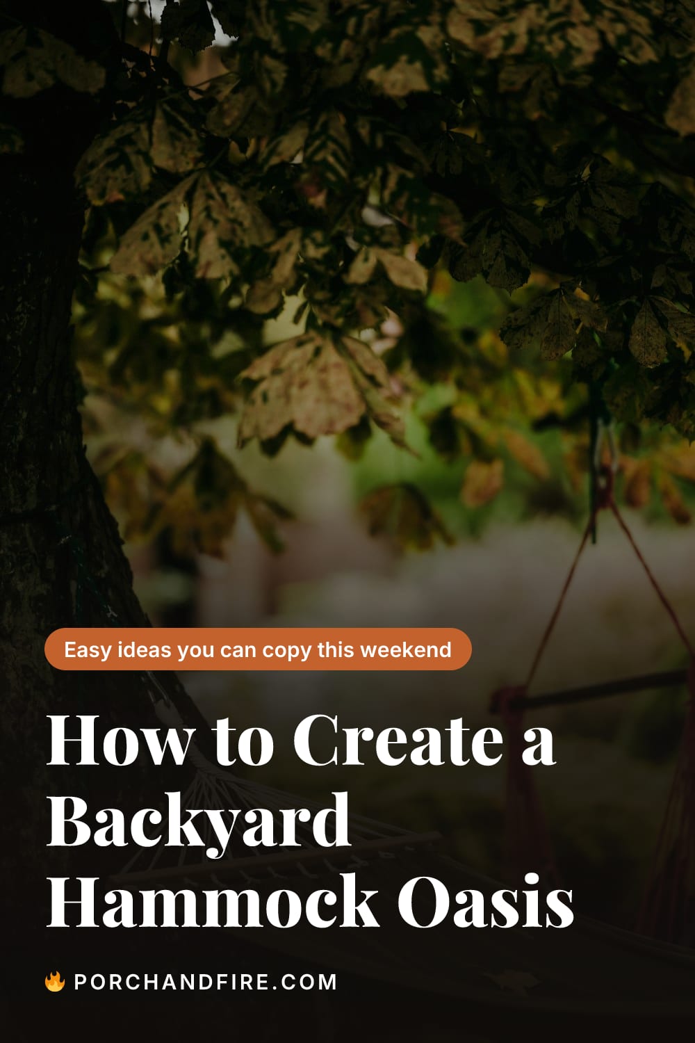 How to Create a Backyard Hammock Oasis