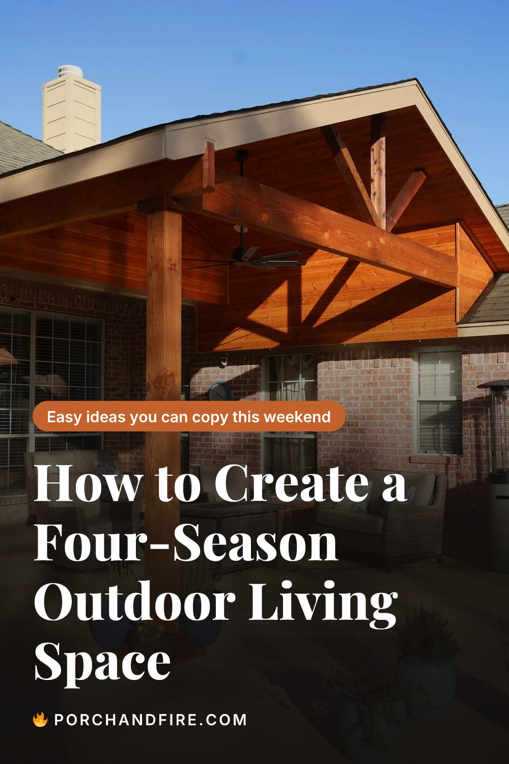 How to Create a Four-Season Outdoor Living Space