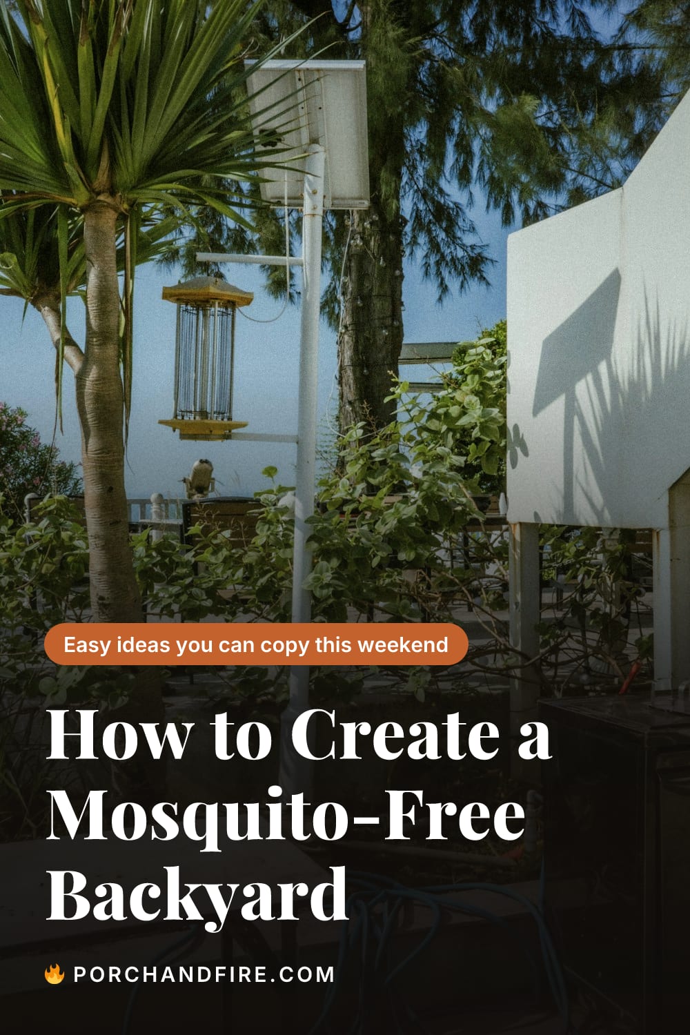 How to Create a Mosquito-Free Backyard