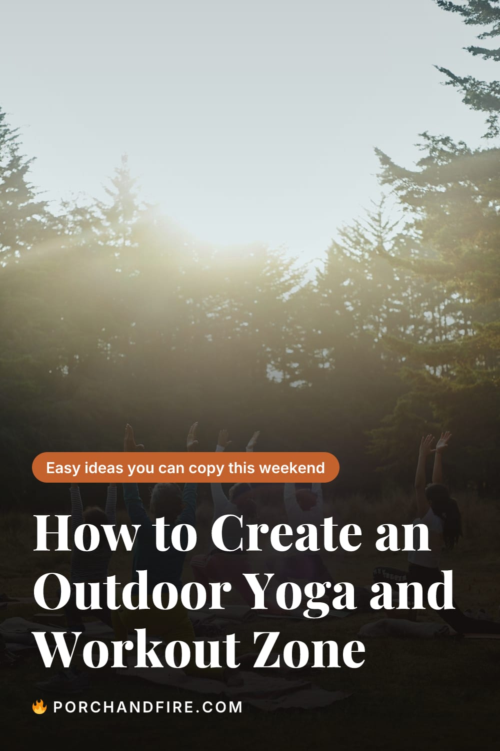 How to Create an Outdoor Yoga and Workout Zone