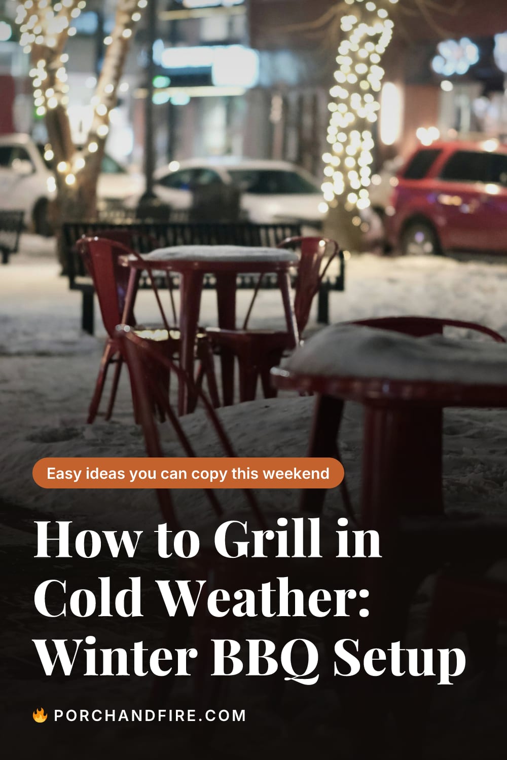 How to Grill in Cold Weather: Winter BBQ Setup