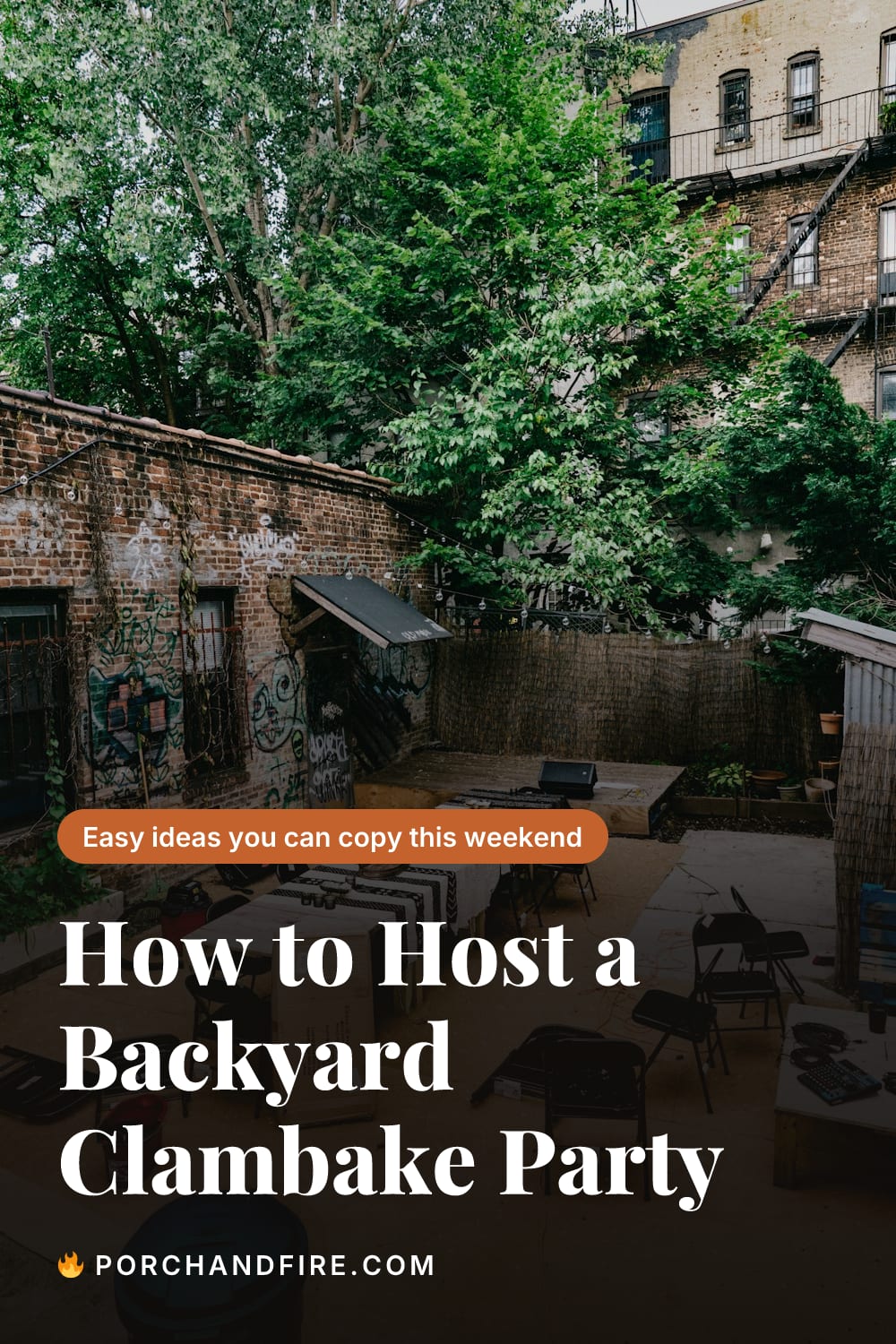 How to Host a Backyard Clambake Party