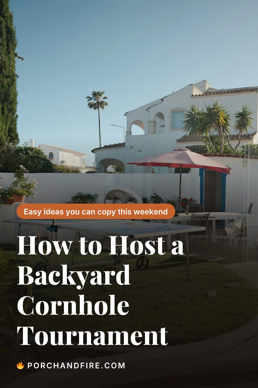 How to Host a Backyard Cornhole Tournament