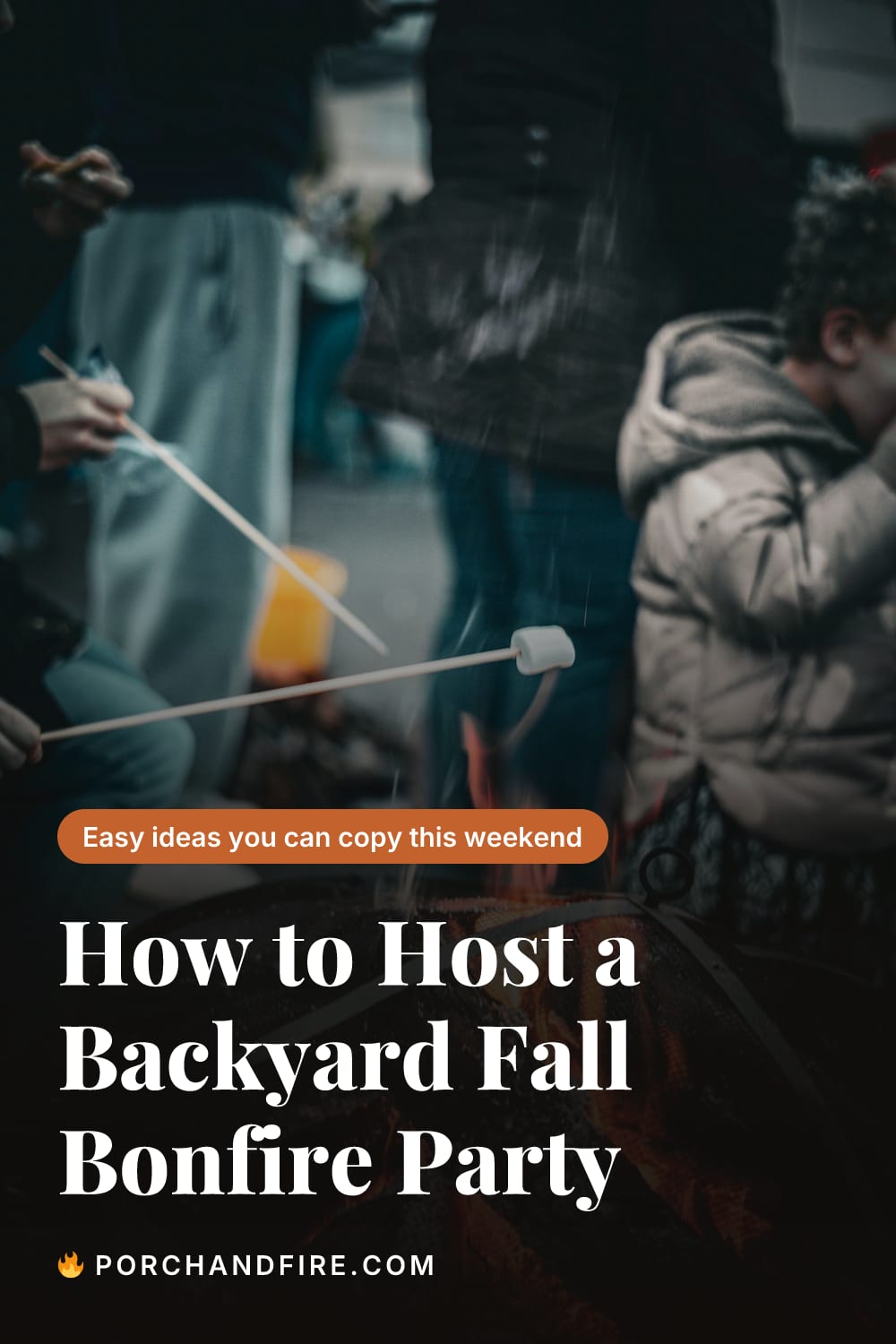How to Host a Backyard Fall Bonfire Party