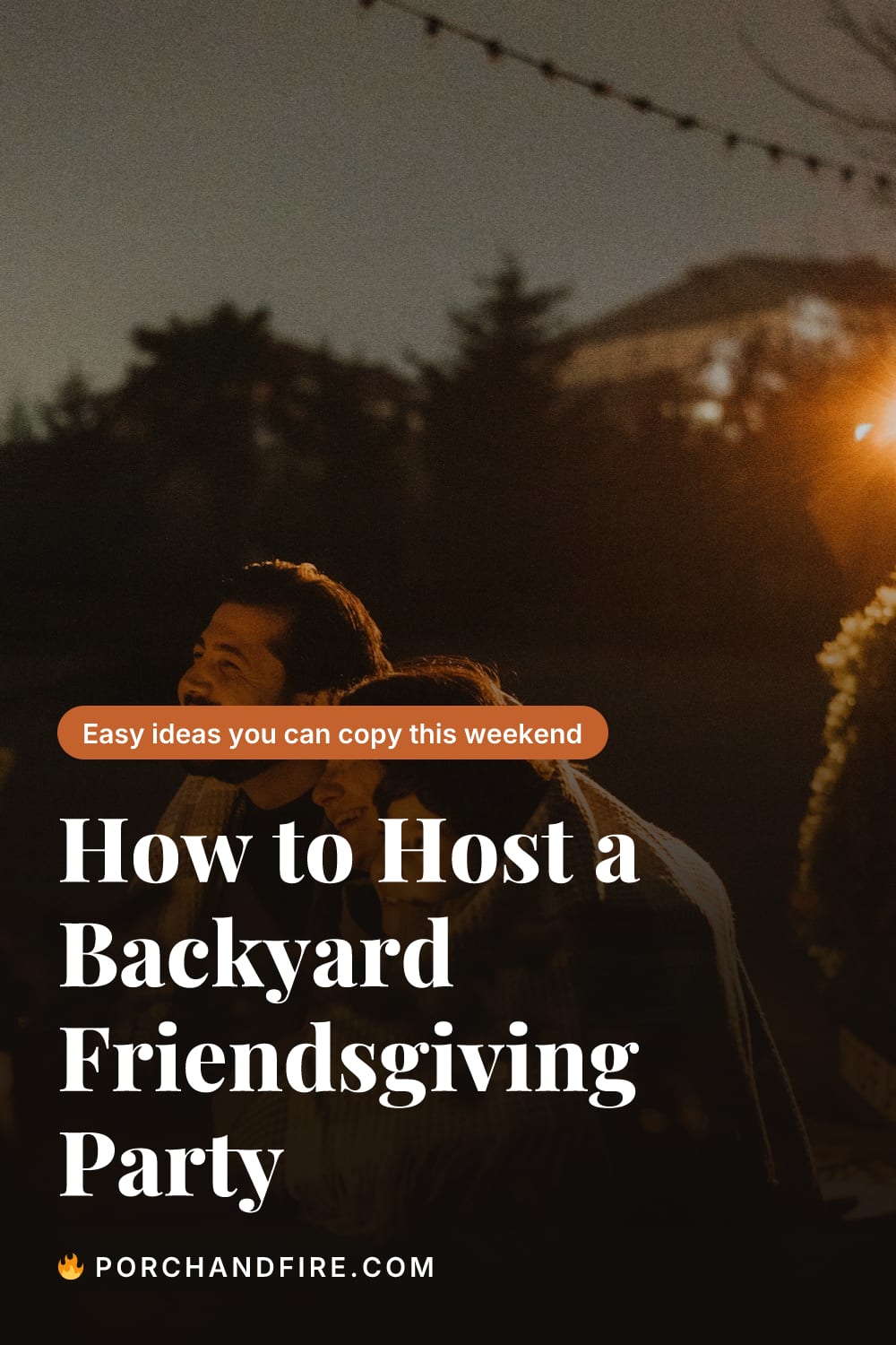 How to Host a Backyard Friendsgiving Party