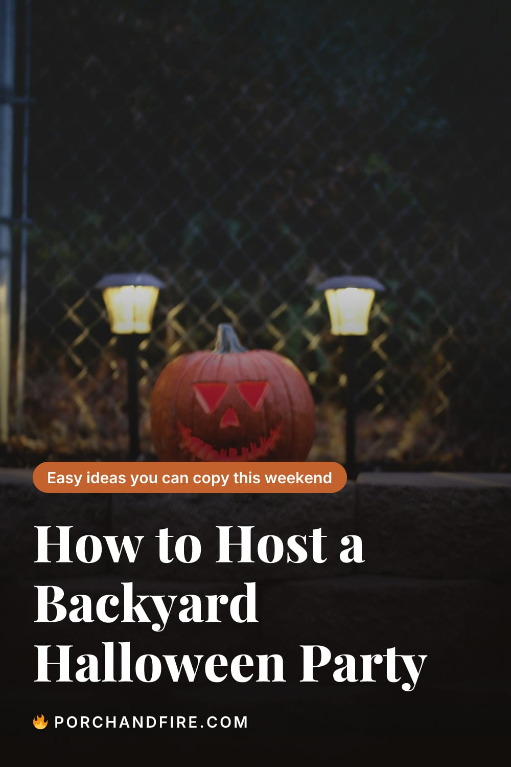 How to Host a Backyard Halloween Party 2026