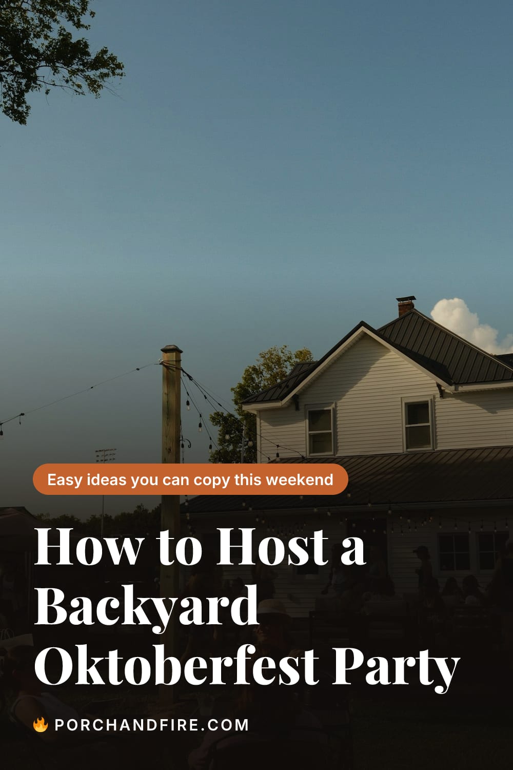 How to Host a Backyard Oktoberfest Party 2026